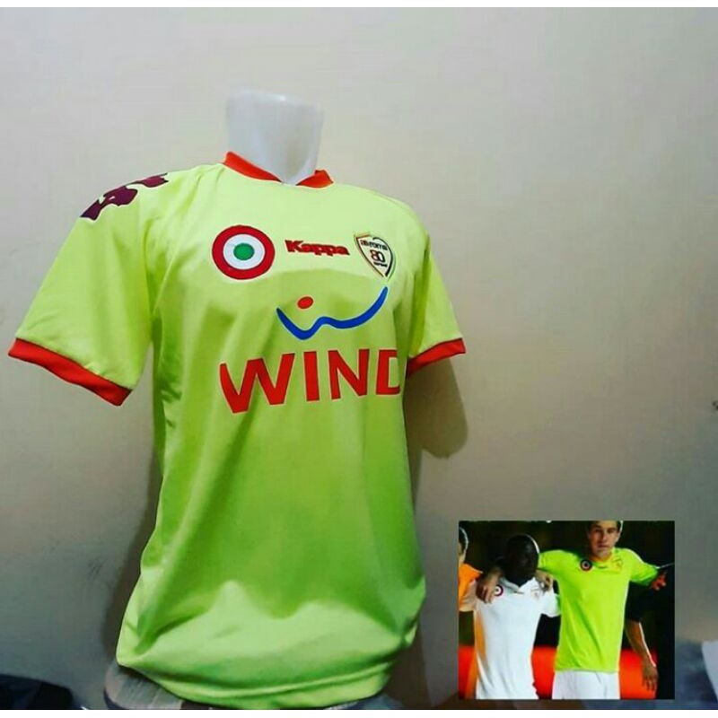jersey Gk Roma hijau Retro