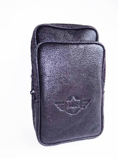 Dompet gadget sarung hp kulit asli