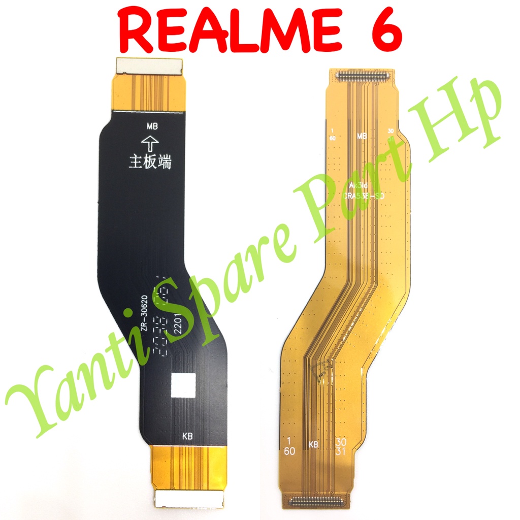 Flexible Board Mesin UI Realme 6 Original Terlaris New