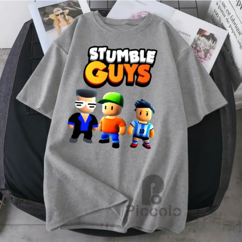 baju kaos anak stumble bahan premium