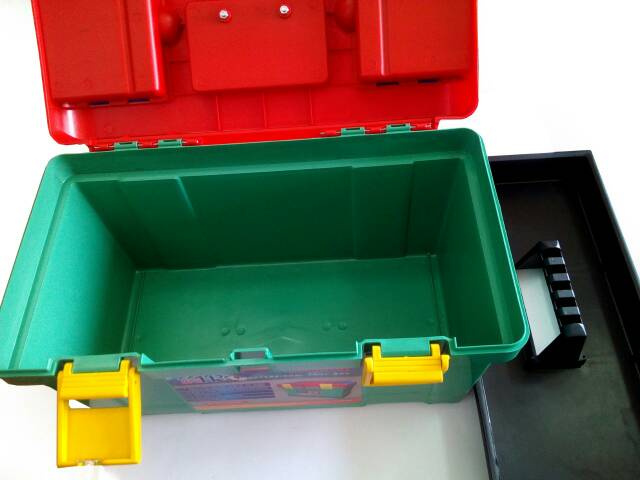 Tool Box PVC Besar/TOOL BOX PVC BESAR MPH PRO / TOOLBOX KOTAK PERKAKAS KUNCI TANG OBENG ALAT PENYIMPANAN PERKAKAS