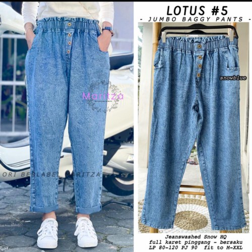 LOTUS #5 Boyfriend Jeans Jumbo Maritza