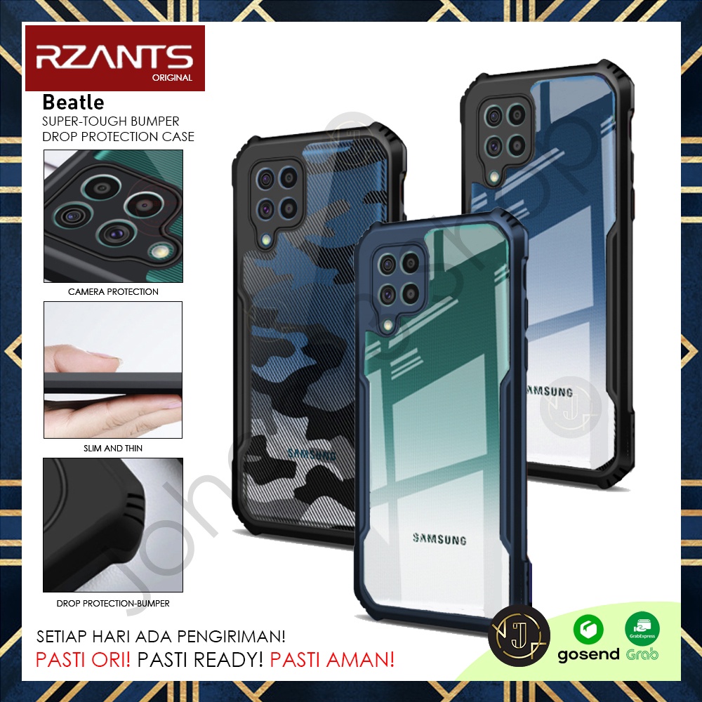 RZANTS Case Samsung Galaxy M62 / F62 Beatle Bumper Anti Crack