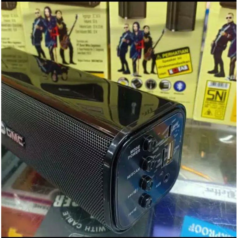 (COD) Speaker Portable Bluetooth GMC 881A Super ngebass Speaker Mini Berkualitas