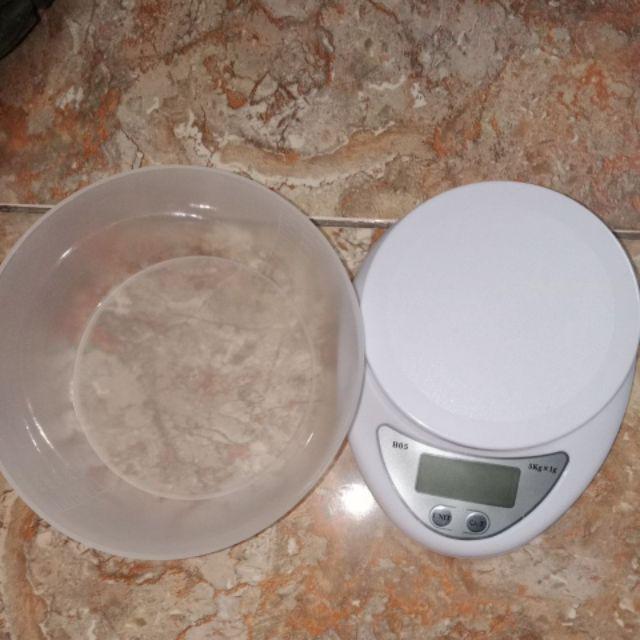 Timbangan Dapur Digital / Timbangan Mangkok Digital / Kitchen Scale With Pan B05