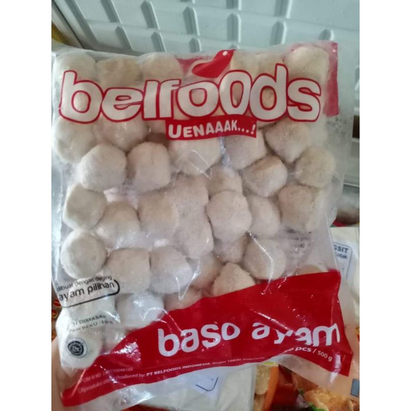 

baso ayam belfoods isi 100