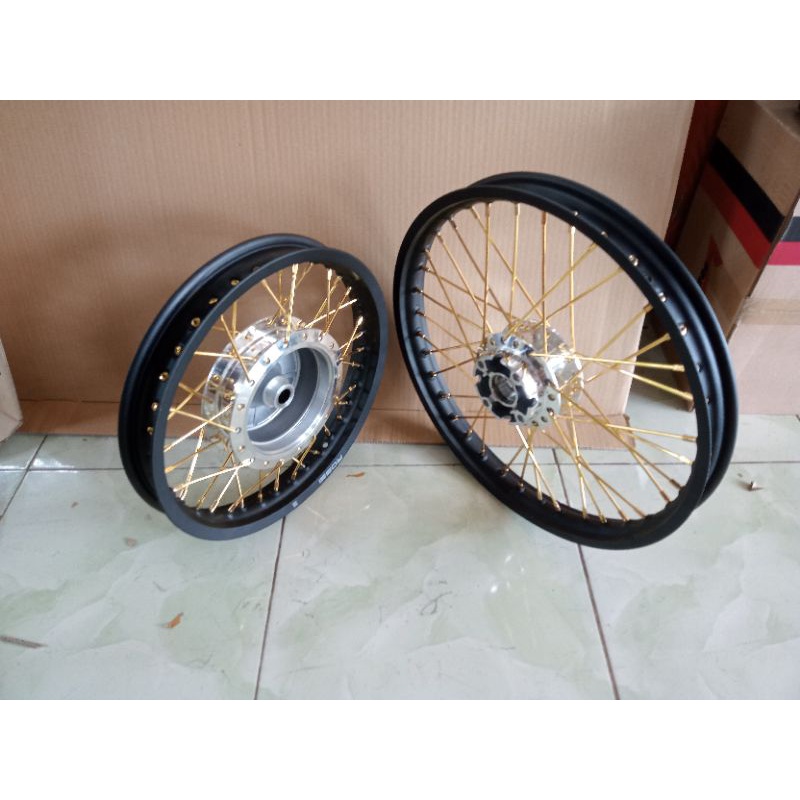 velg Jari jari beat street cross trail ring 14/17 siap pasang