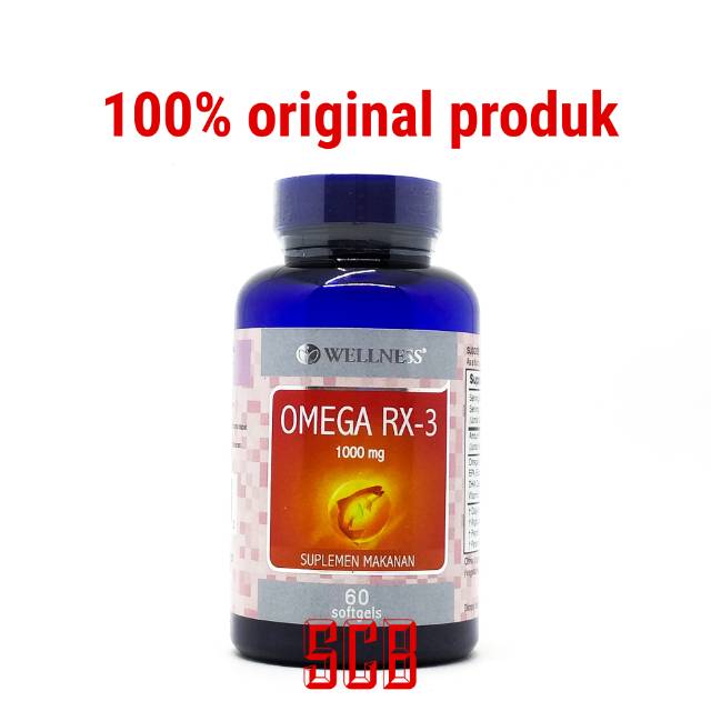 Wellness Omega RX-3 (60 Softgel)