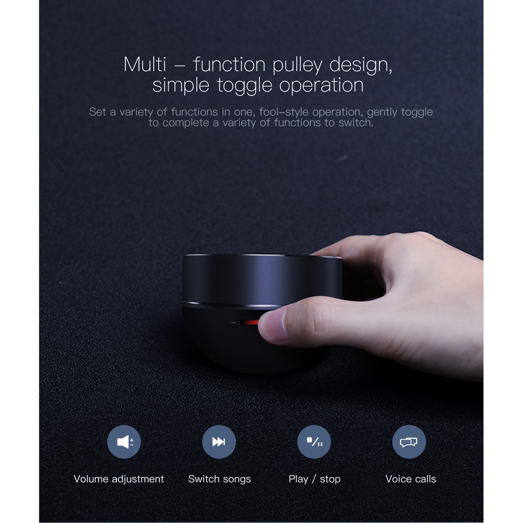 QCY QQ800 wireless bluetooth speaker metal + plastic mini portable subwoof sound system MP3 music