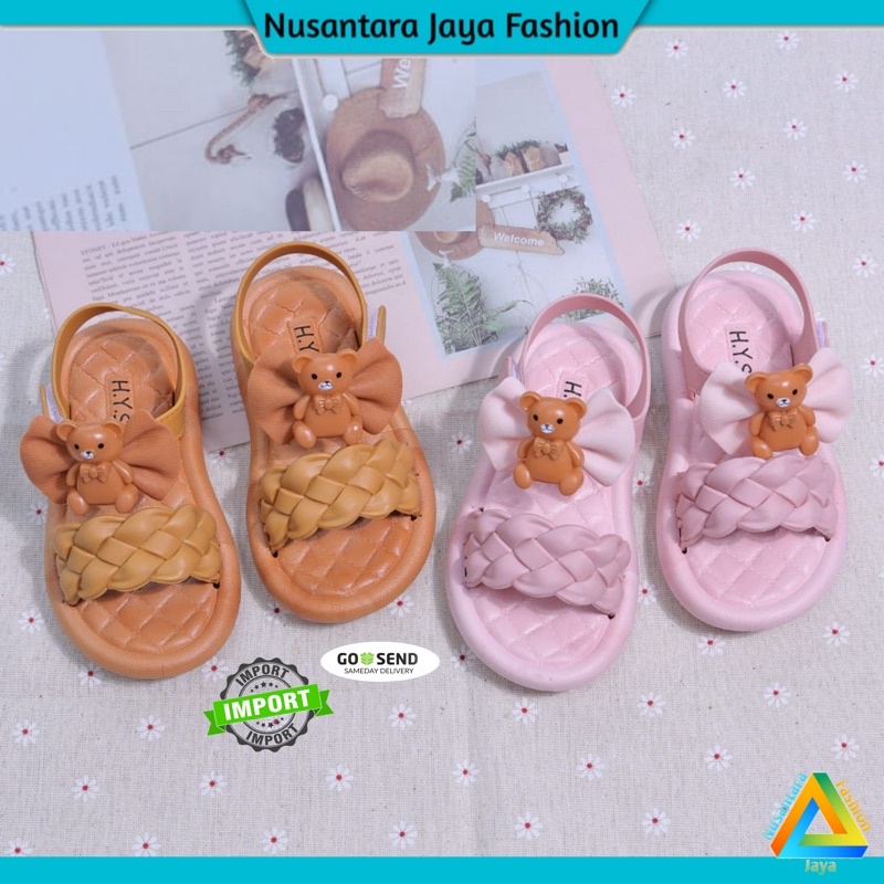 24-29 Sandal Anak Perempuan Jelly 6696-1 / Sandal Anak Perempuan Import Terbaru