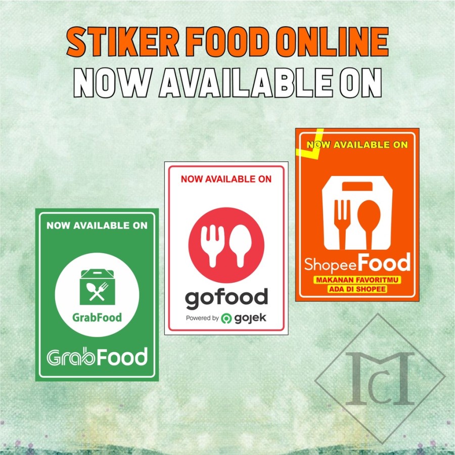 

STIKER ONLINE FOOD