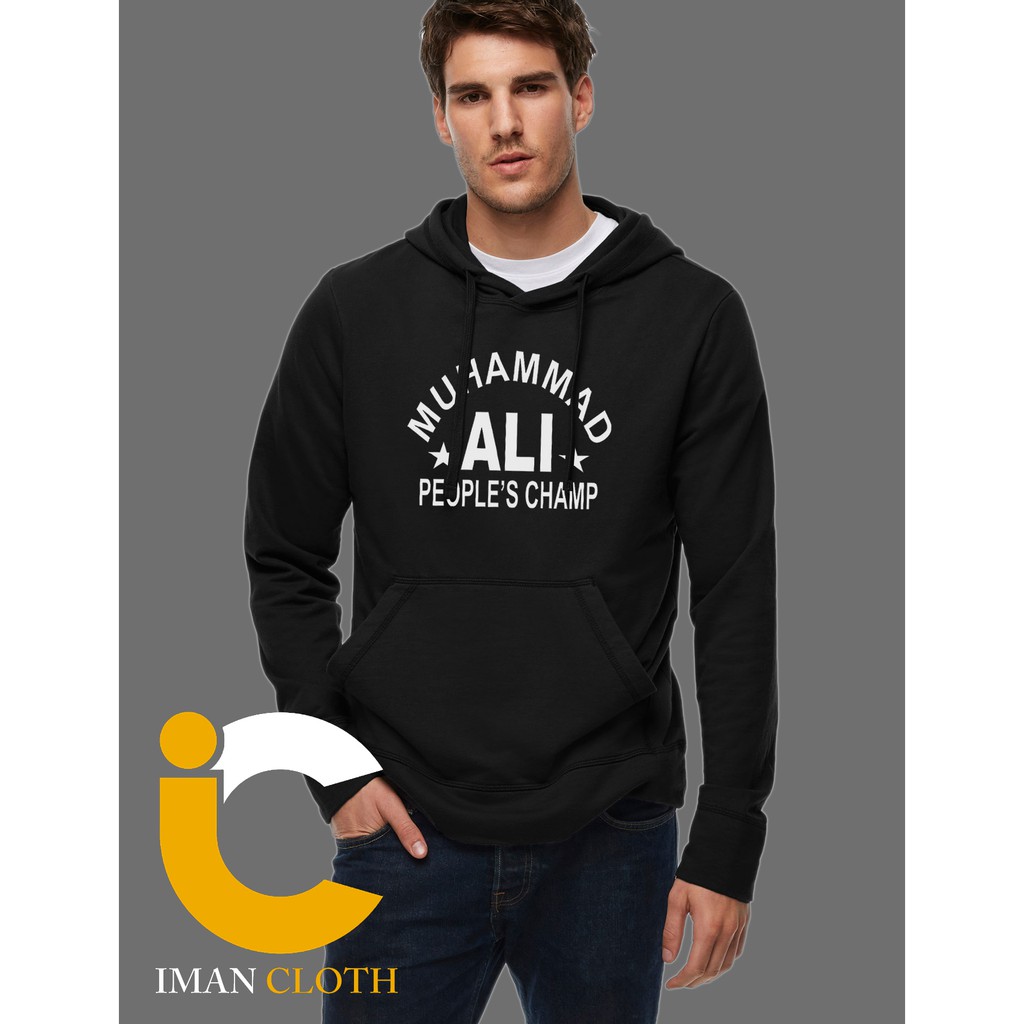 Jaket Hoodie Muhammad Ali - Iman Cloth