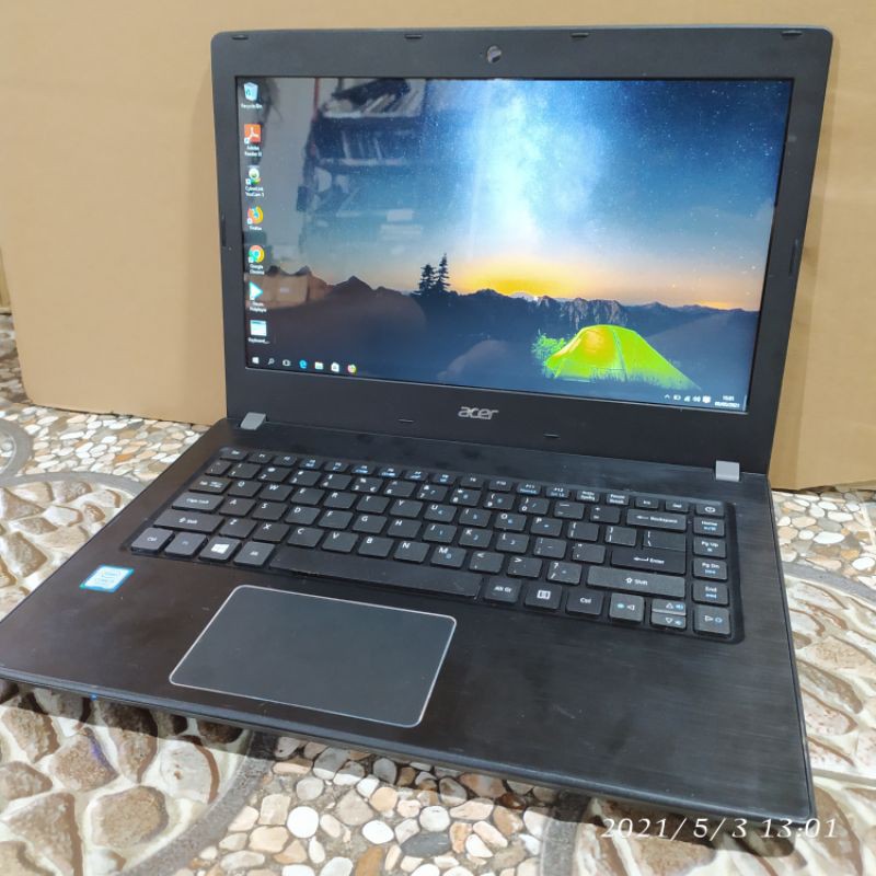 laptop acer core i5 gen7 ram8gb