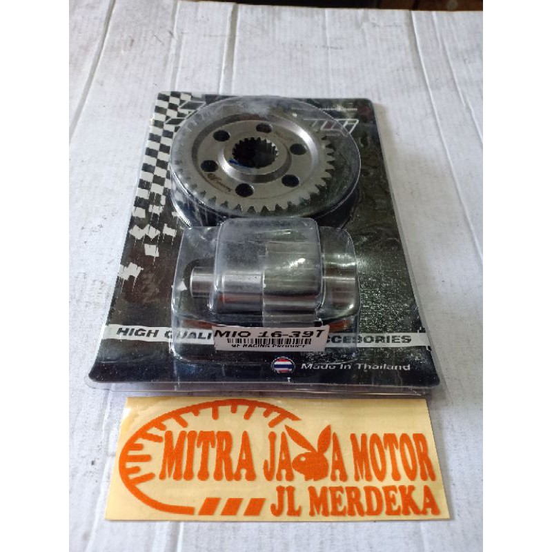 gear rasio Mio 16 39 GF racing . gigi rasio Mio racing 16 39 Mio karbu