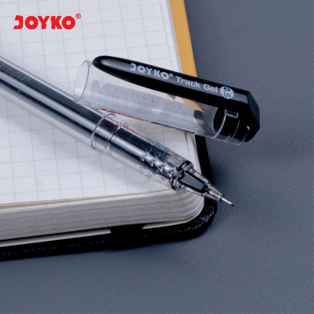 

Gel Pen / Pulpen / Pena Joyko GP-252 / Track Gel / 0.5 mm 1 Box isi 12 Pcs
