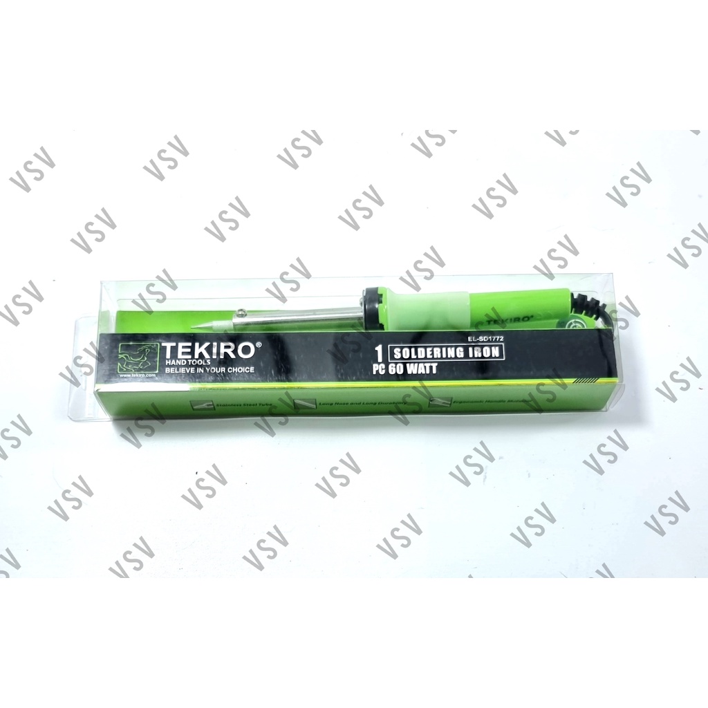 TEKIRO Solder 40Watt 60Watt Alat Solder Listrik Soldering Iron