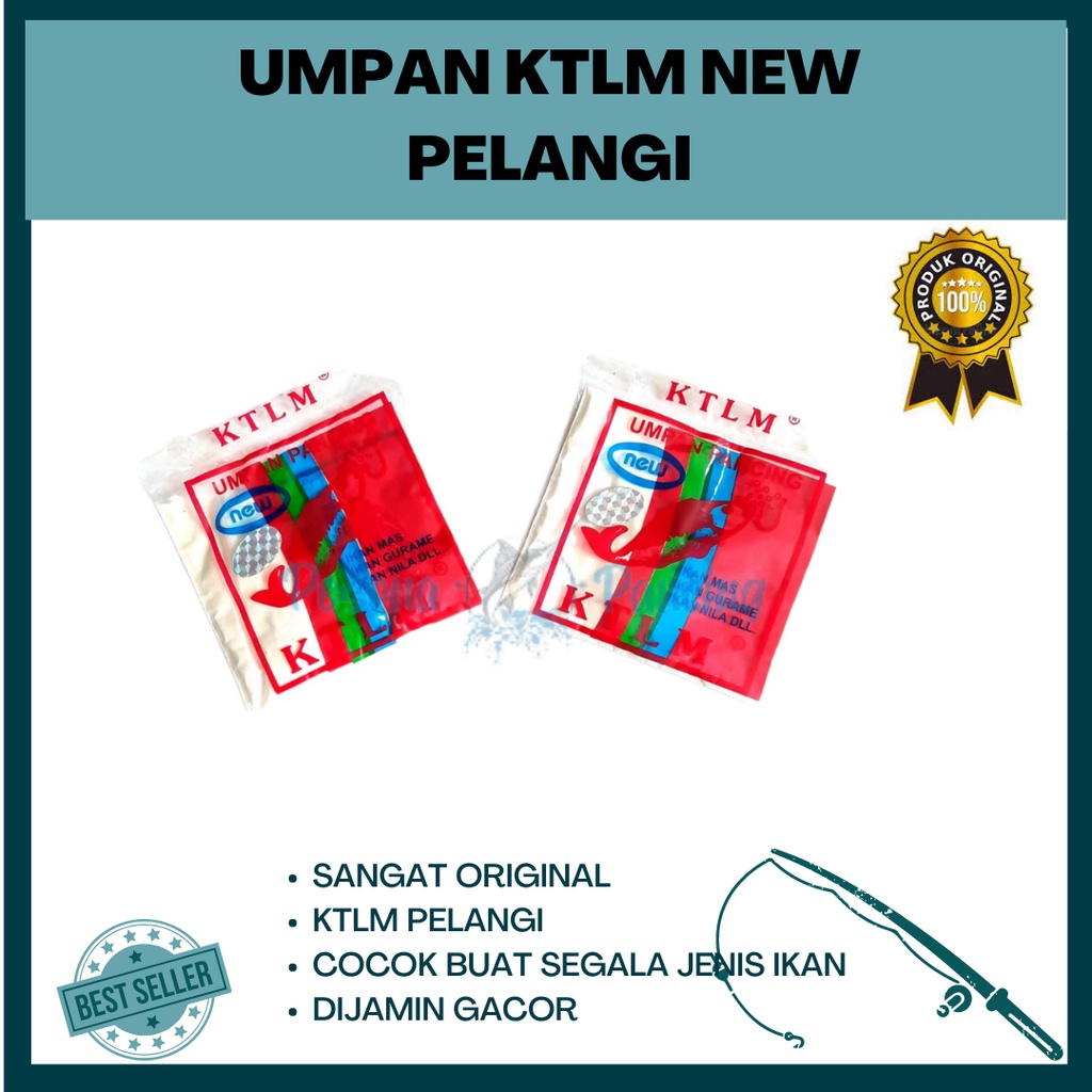 UMPAN PANCING KTLM PELANGI NEW DIJAMIN GACOR