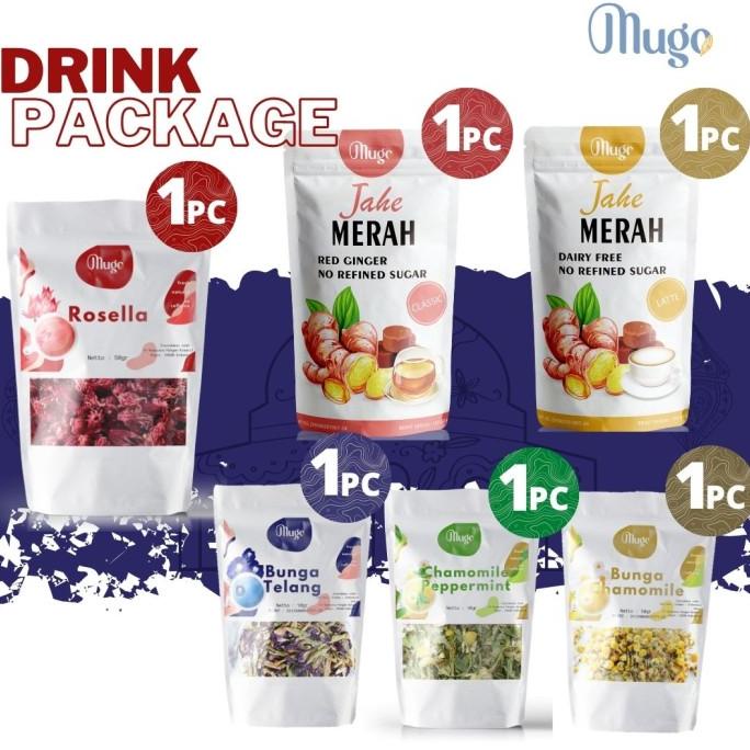 

[ COD ] Package ALL (Chamomile, Telang, Mint, Rosella, Jahe Merah Gula Aren) TERJAMIN Kode 868