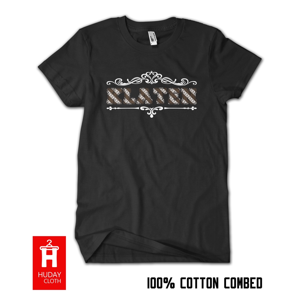 KAOS KLATEN KAOS BAJU PRIA WANITA KLATEN BERSINAR VISIT KLATEN