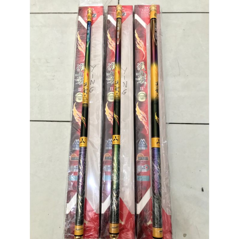 JORAN TEGEK CARBON THREEFISH XI YING/XI CHUN 360 450 540 RINGAN KAKU