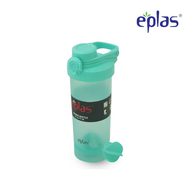 EPLAS Water Bottle With Shaker Ball (700ml), Shaker, Beaker, Water Tumbler, Botol Air, PP