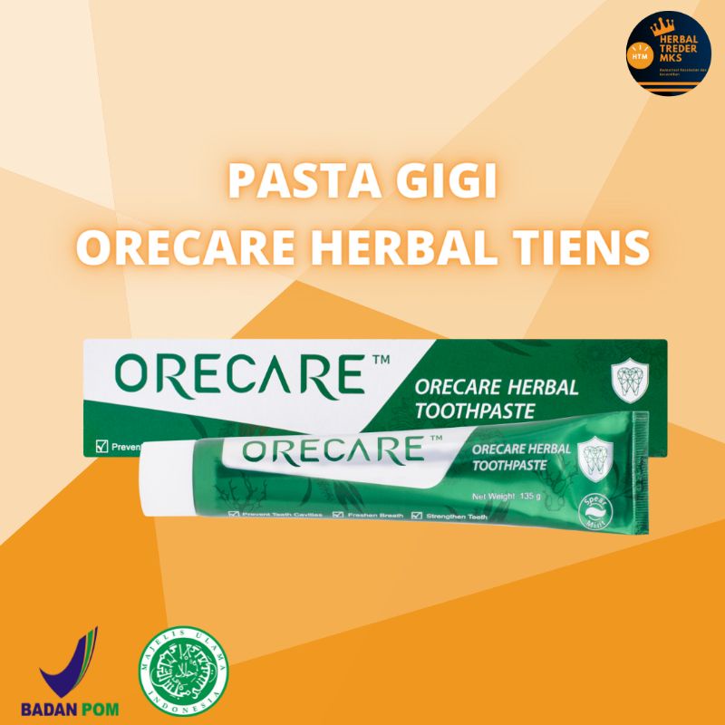 [ TERJANGAKU ] ORECARE HERBAL TOTHPASTE | PASTA GIGI TERBAIK | BEST SELLER | COD | SEHAT | BERSIH KA