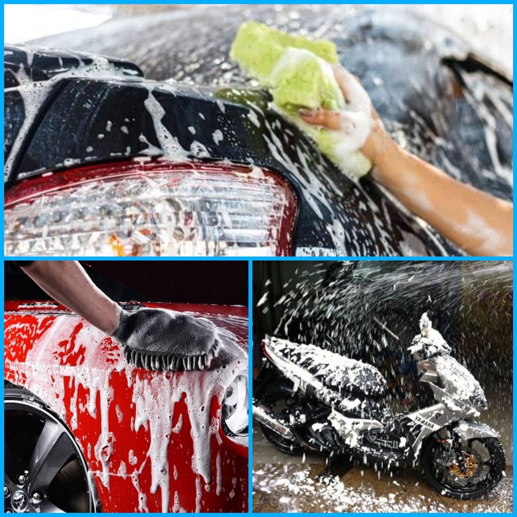 Shampo Mobil Motor Snow Wash Sabun Shampoo cuci Kendaraan Mobil Motor Salju Premium Car Shampoo 500ml