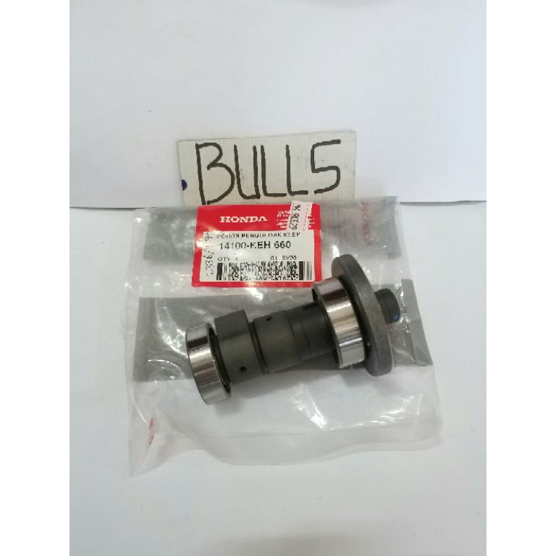 noken as  CAM camshaft honda MEGAPRO LAMA MEGAPRO PRIMUS kode 14100-KEH-660 ORI ASLI AHM