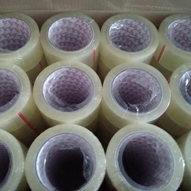

(BISA COD) LAKBAN BENING/Coklat 45 MM X 100 YARD (1DUS khusus Gojek/Grab) TERBAIK Kode 935