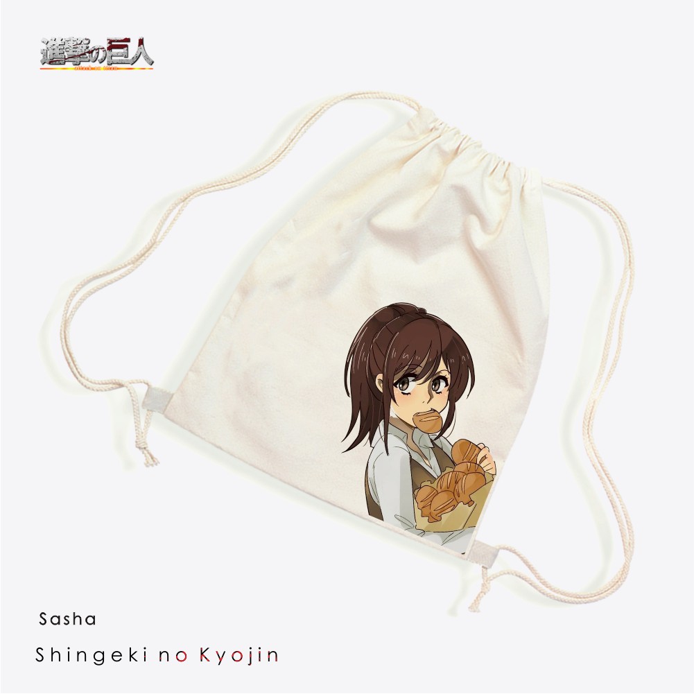 Stringbag Attack on titan SNK Kyojin Eren Zeke Sasha Mikasa #STAT