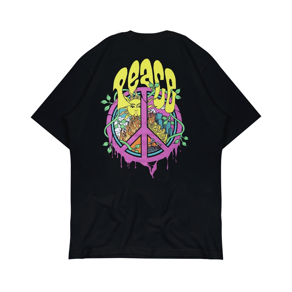 [COD] Naughty Badclub Black T-shirt Peace
