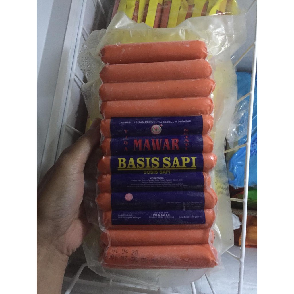 

SOSIS MAWAR BASIS 500GR MERAH