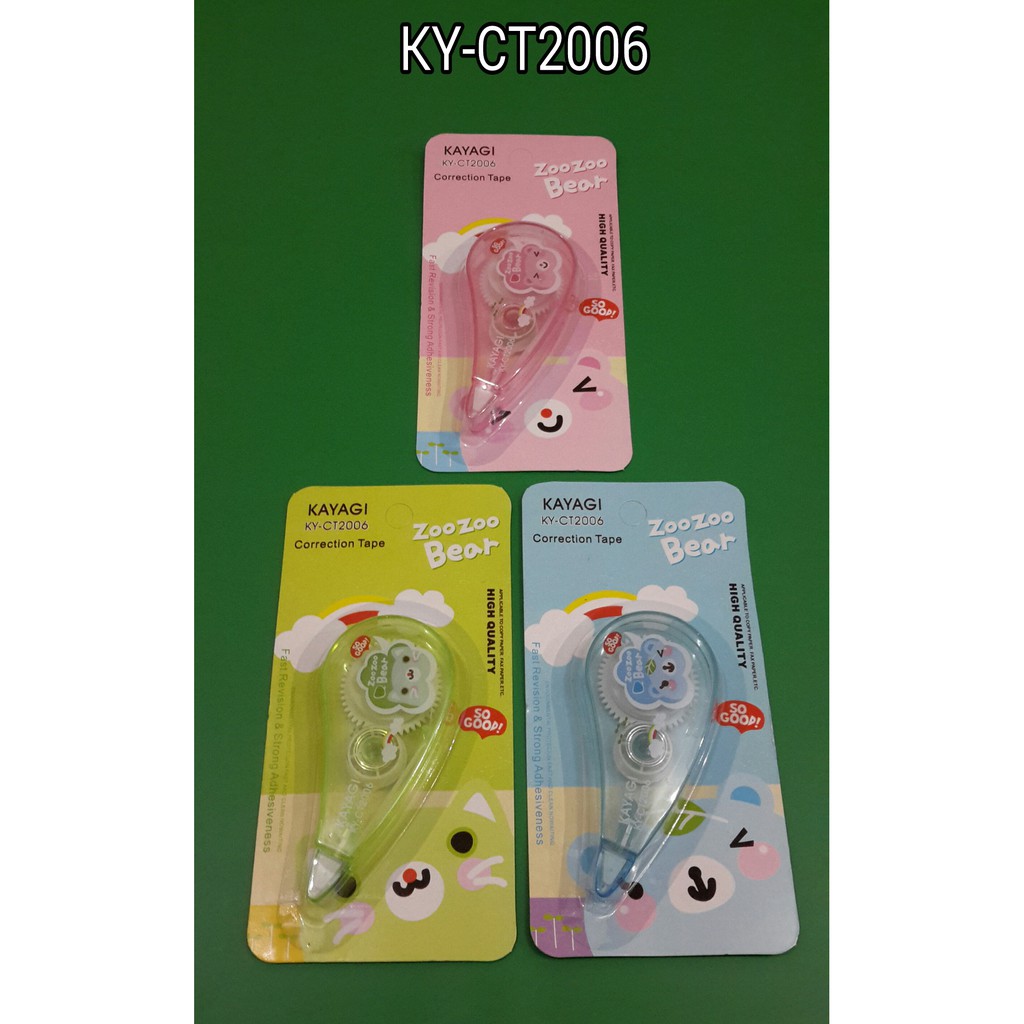 

Tipe X / Tip X / Correction Tape Kayagi KY-CT2006