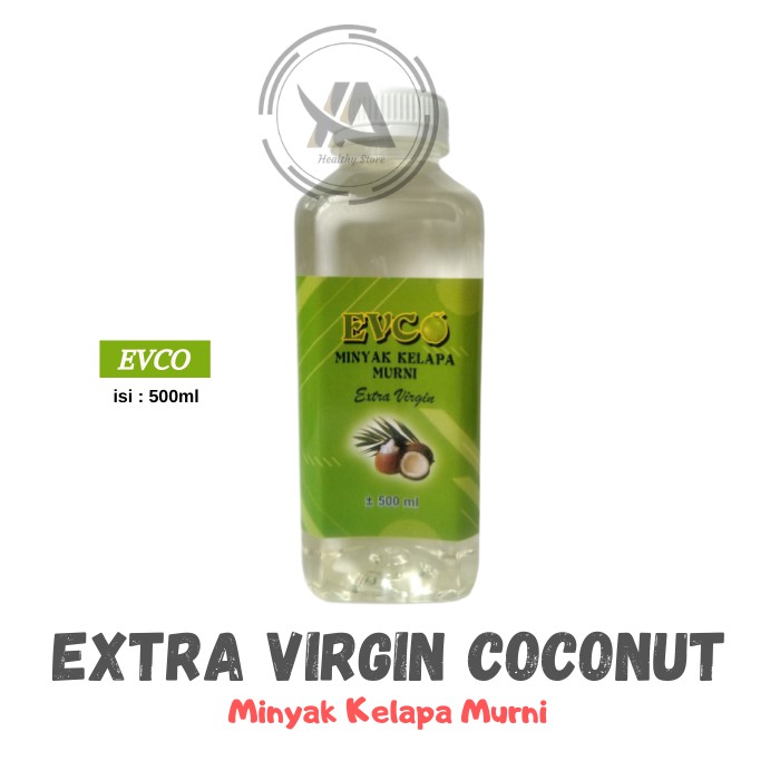

VCO Minyak Kelapa Murni 500 ml / EVCO Extra Virgin Coconut Oil 500ml YA126