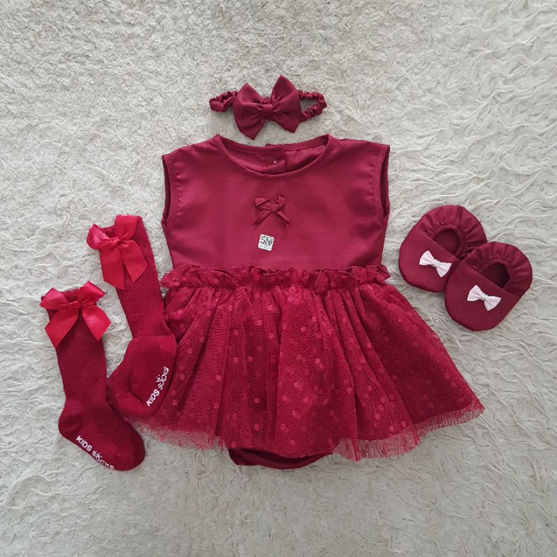 Baju Bayi Perempuan Danica Jumper set