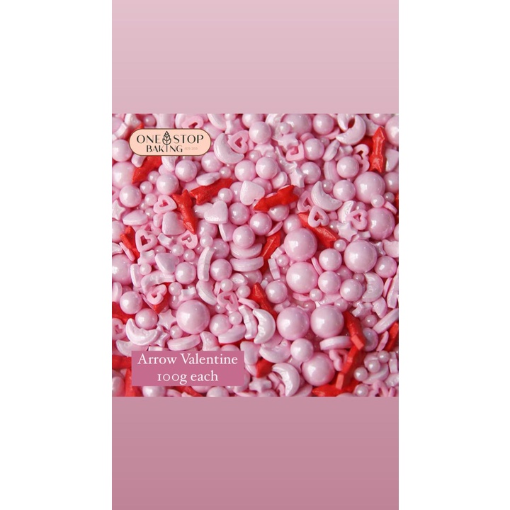 

Sprinkle Arrow Valentine (100gr)