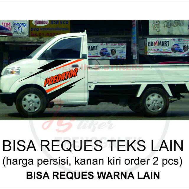 Striping Mobil Pickup Apv Dan Grandmax Model Sport 2 Warna Terbaru