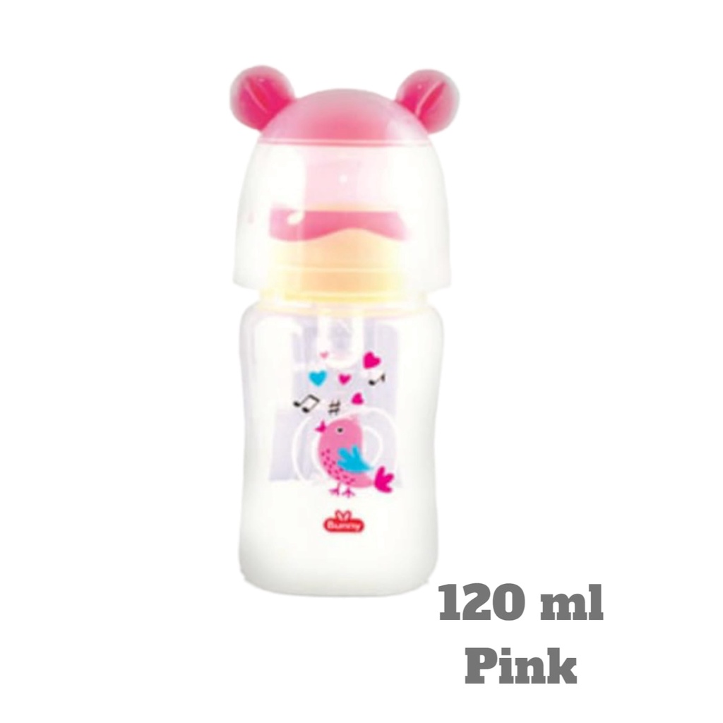 GloryBaby-LustyBunny Botol Susu Bayi Wide Neck 125 ml - 250 ml