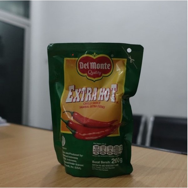 

Del Monte Extra Hot Sambal Extra Pedas 200g