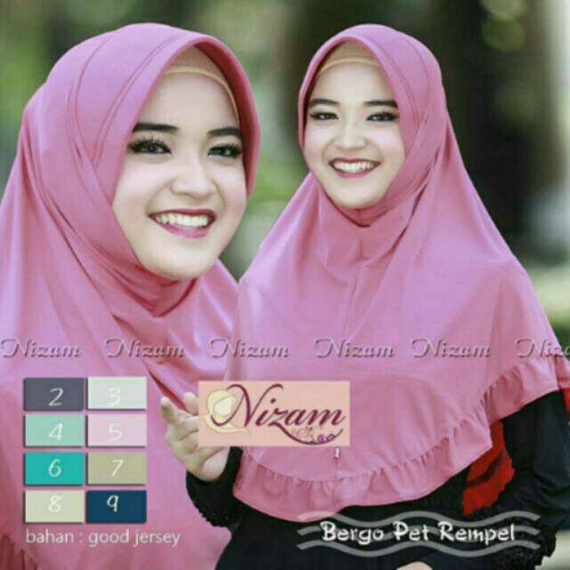PROMO Jilbab bergo pet by nizam