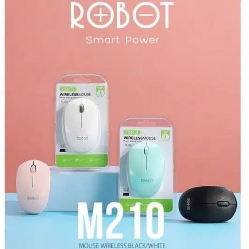 Mouse Wireless Robot M210 Mouse Wireless Robot Original