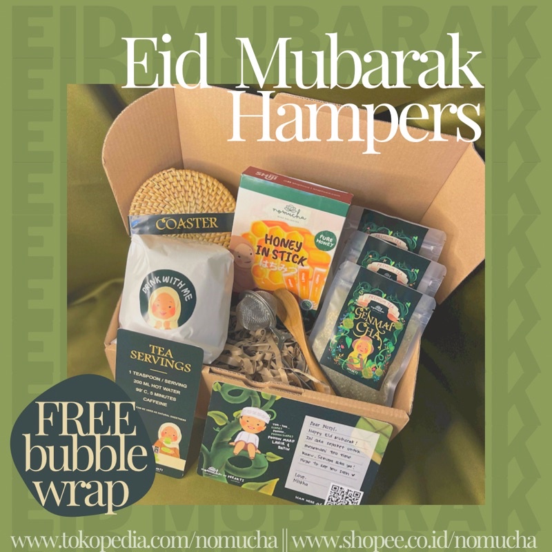 

Hampers Lebaran Teh / Hampers Idul Fitri / Tea Hampers / Eid Mubarak Hampers