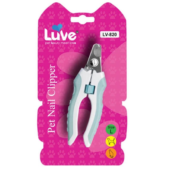 Gunting Kuku Luve Pet Nail Clipper LV-820 / Gunting Kuku Anjing Besar