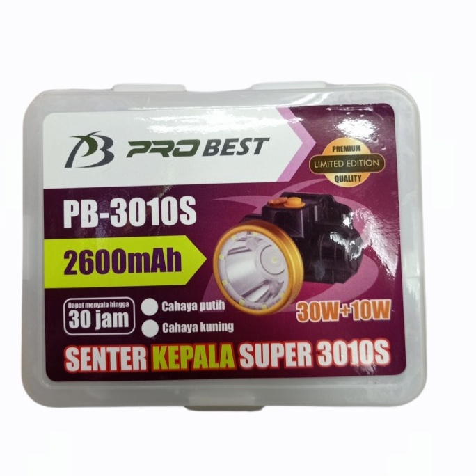 COD SENTER KEPALA PROBEST 30 WATT + 10 WATT RINGLIGHT PROBEST PB-3010S CAHAYA PUTIH