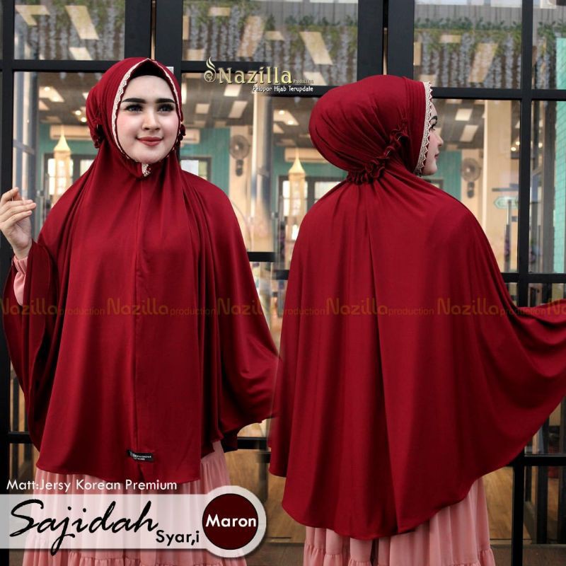 HIJAB INSTANT SAJIDAH ORI  ARJUNA / AHFILL/NAFISHA