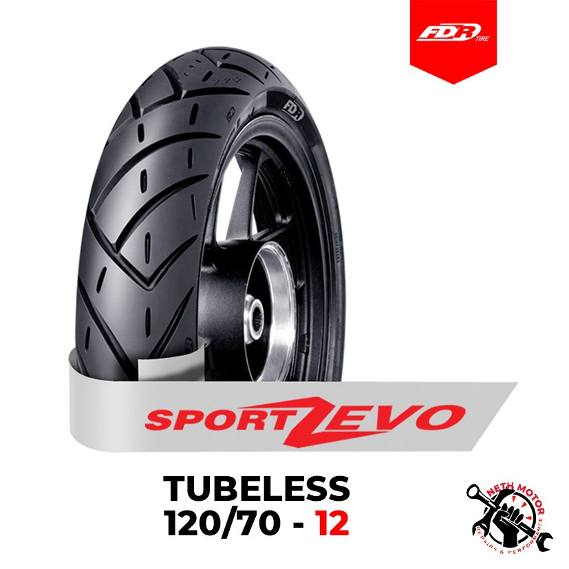 FDR 120/70-12 SPORT ZEVO BAN VESPA SPRINT MATIC GTS DEPAN