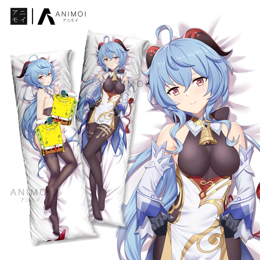 Sarung Bantal Dakimakura Anime Game || Genshin Impact || Ganyu Wangi Wangy