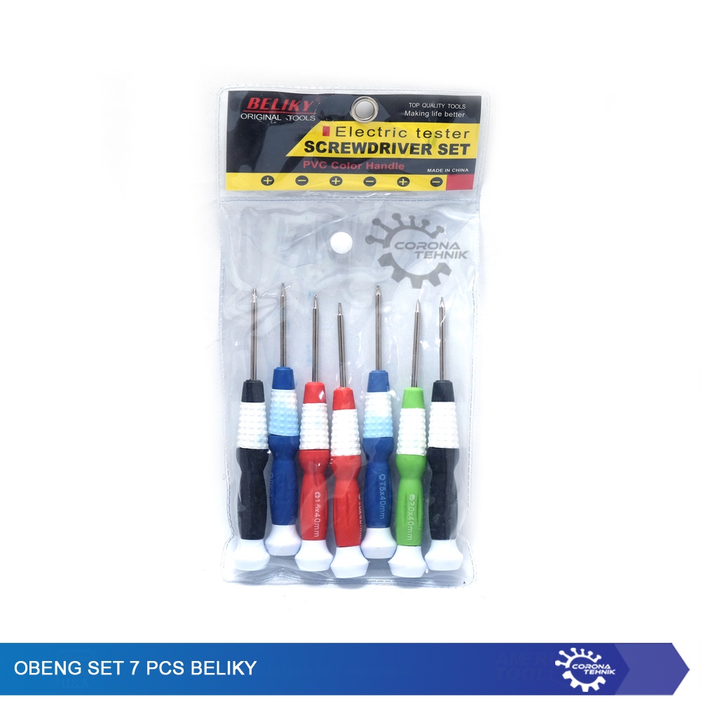 Beliky - Obeng Set 7 Pcs