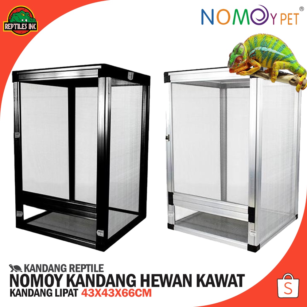 Kandang Hewan Reptil Chameleon Kadal Iguana Nomoy pet NX-06 MEDIUM
