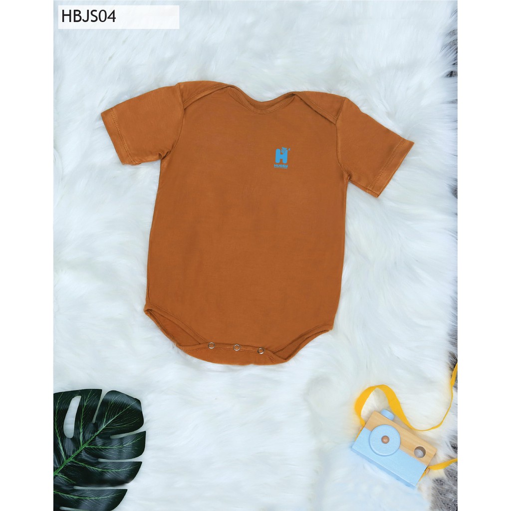 Huggy boo - Baju Bayi Jumpsuit Pendek / Jumper Bayi / Baju Tidur Bayi (Tersedia varian warna dan ukuran)